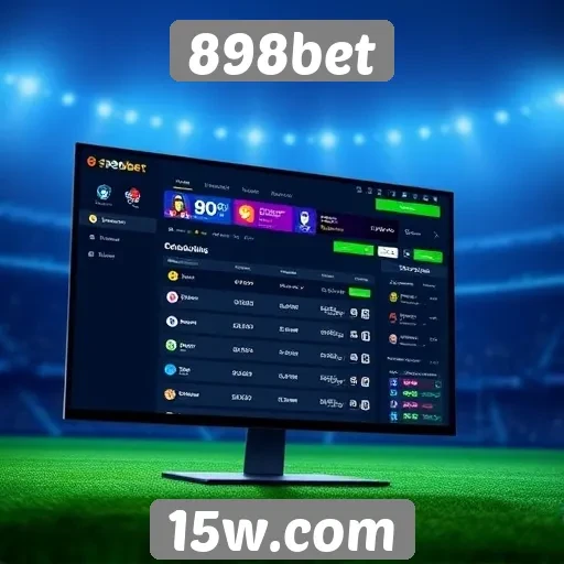 Estudo sobre a interface do usuário do 898bet